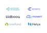design a modern tech logo for your startup or saas brand